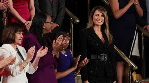 Watching Melania Trump at Congress’s Joint Session